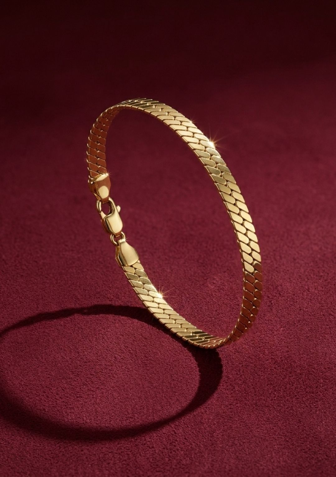 Gold Zincir Çelik Kolye – Minimal Şık Kadın Kolye - Görsel 3