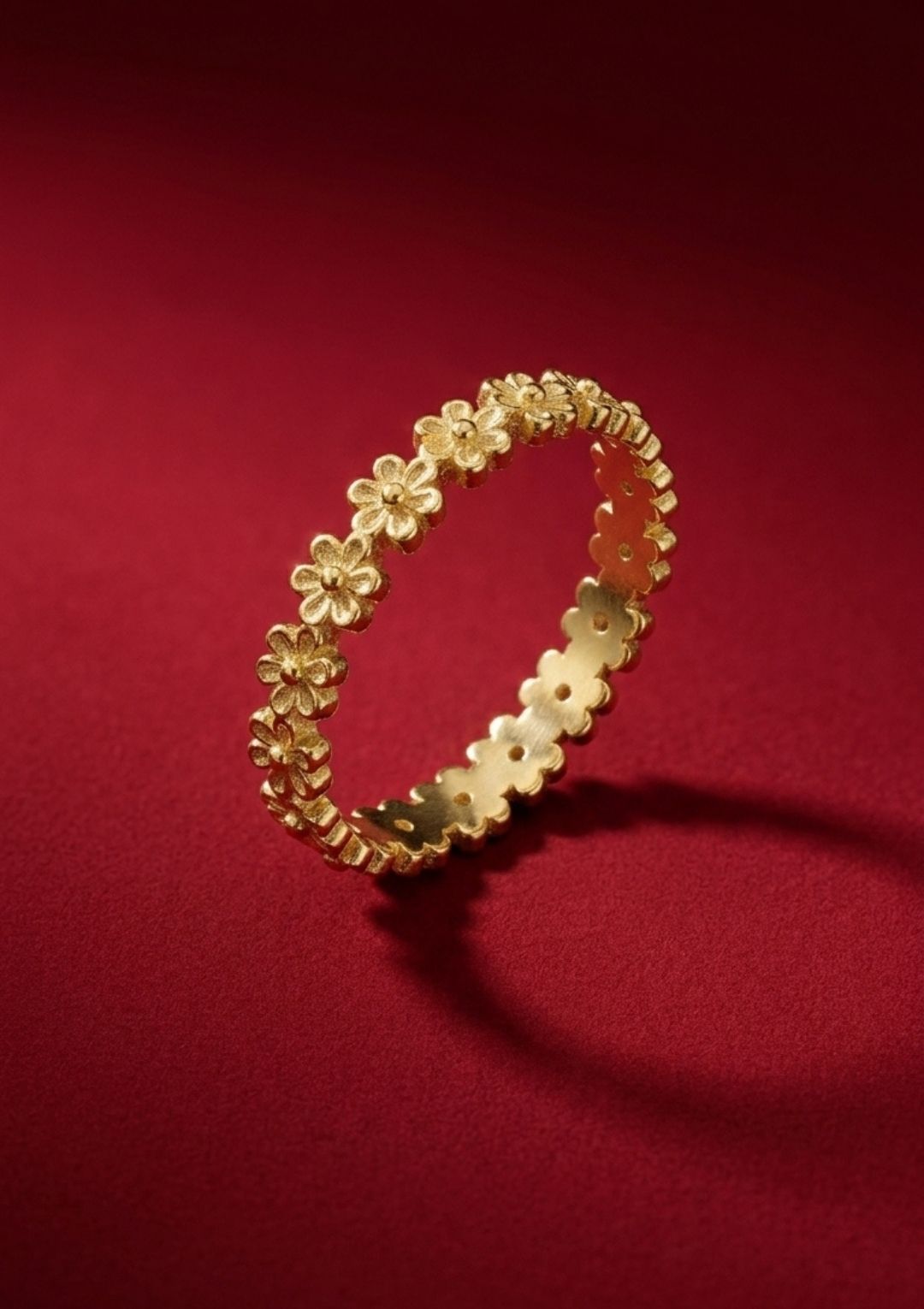 ZERA STEEL JEWELRY Xuping Çiçeksi Yüzük - Görsel 2