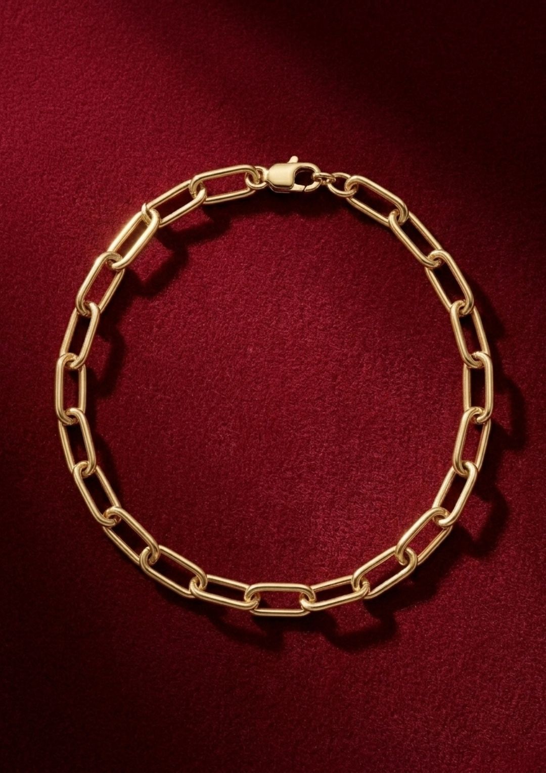 Gold Kalın Zincir Kolye – Modern Statement Kadın Kolye